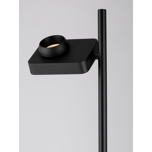 Črna aluminijasta LED stoječa svetilka z upogljivo konstrukcijo/zatemnitvena (višina 131 cm) Kedros – Nova Luce-image-3