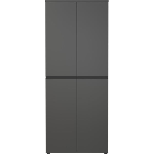 Antracitno siva garderobna omara 81x197 cm Bedano – Germania