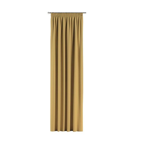 Rumena zavesa 260x130 cm Cotton Story - Yellow Tipi-image-2