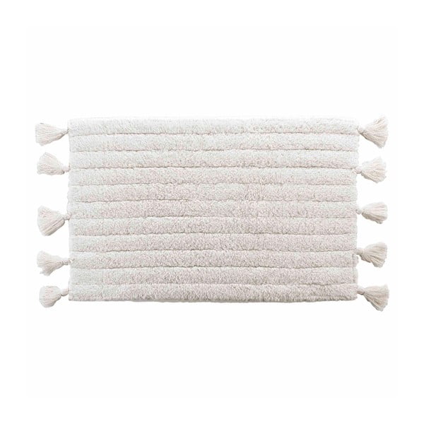Bela kopalniška preproga 50x80 cm Minatis – douceur d'intérieur