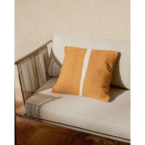 Bež oblazinjen vrtni kavč Zivia – Kave Home-image-3