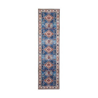 Modra preproga 60x225 cm Topaz – Think Rugs
