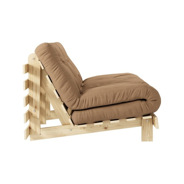 Raztegljiv kavč Karup Design Roots Raw/Mocca-image-4