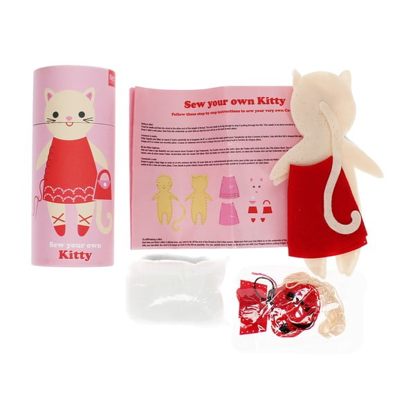 Komplet za ustvarjanje Sew Your Own Cat – Rex London