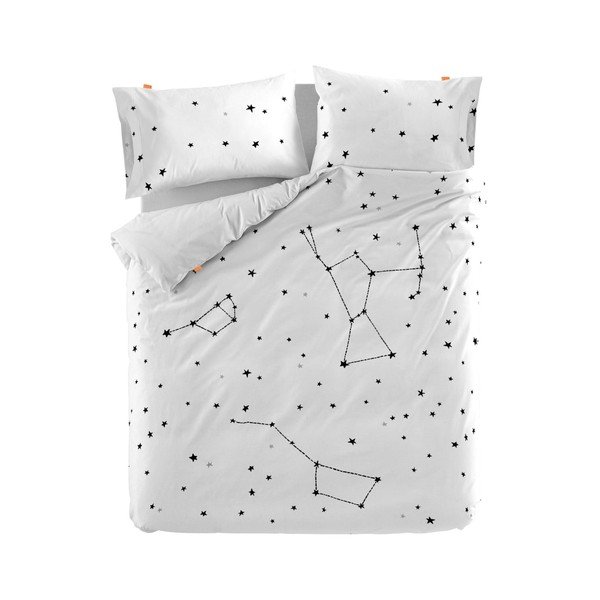 Bombažna odeja Blanc Constellation, 240 x 260 cm