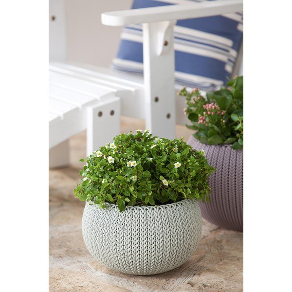 Plastičen viseči cvetlični lonec ø 36 cm Cozy – Keter-image-3