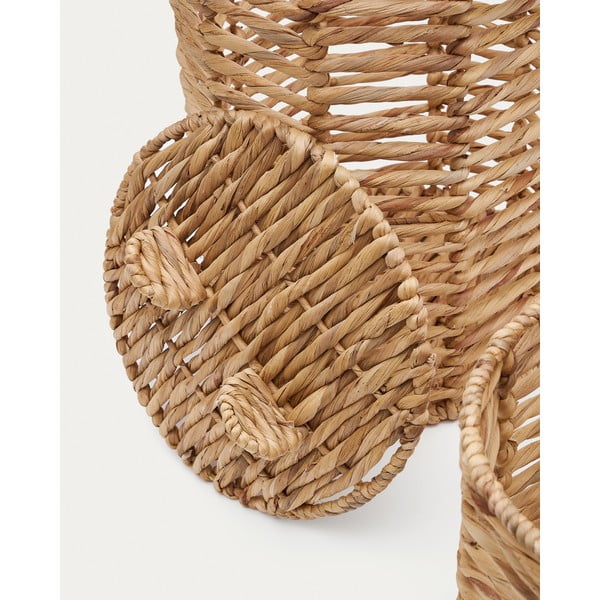 Otroške škatle za shranjevanje v kompletu 2 ks iz vodne hijacinte v naravni barvi ø 30x50 cm Venezia – Kave Home-image-4