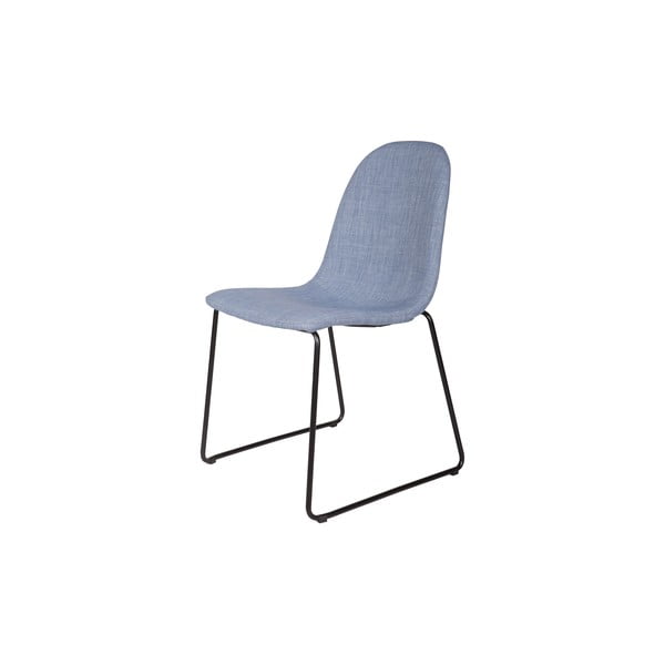 Komplet 2 modrih jedilnih stolov Copper Light Blue-image-2