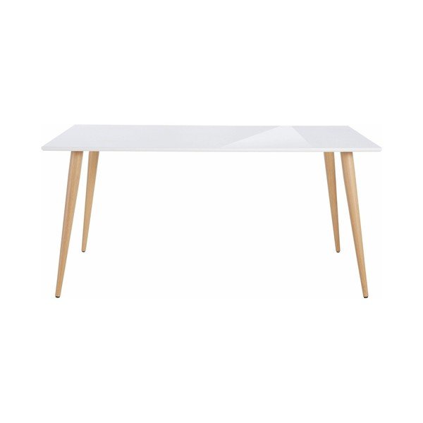 Jedilna miza Støraa Canton , 160 x 90 cm, bela, sijajna-image-1