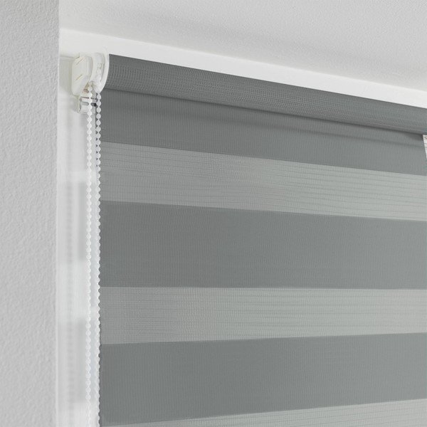 Siv tekstilni zatemnitveni rolo 60x90 cm Daynight – douceur d'intérieur-image-1