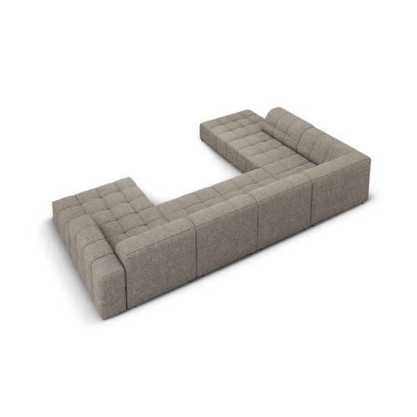 Temno siva kotna sedežna garnitura (levi kot/v obliki črke "U") Chicago – Cosmopolitan Design-image-4