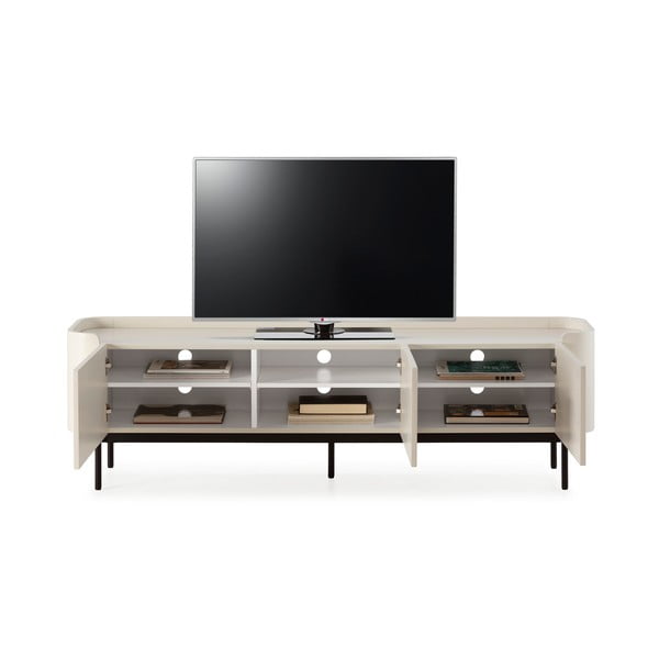 Kremno bela TV omarica 180x55x40 cm Willa – MOME-image-3