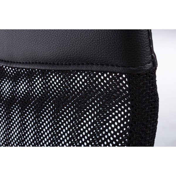 Črn oblazinjen pisarniški stol Dakar – Yes Everyday-image-1