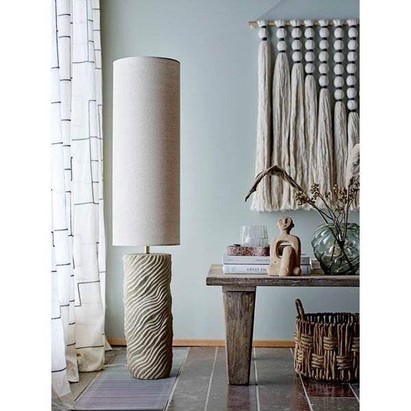 Svetlo zelena steklena vaza Leyan – Bloomingville-image-2