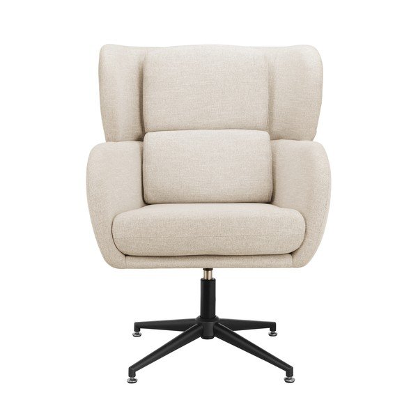 Bel žameten fotelj z naslonom Vanessa – Støraa-image-3