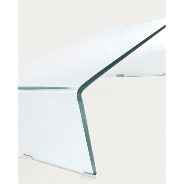 Steklena mizica 60x120 cm Burano – Kave Home-image-2