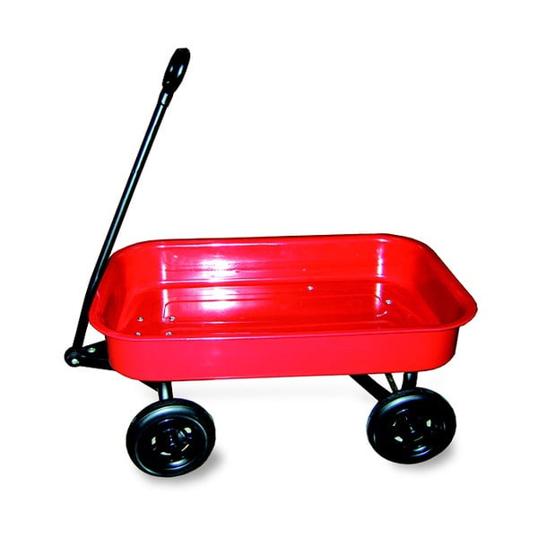 Legler Rdeči kovinski voziček