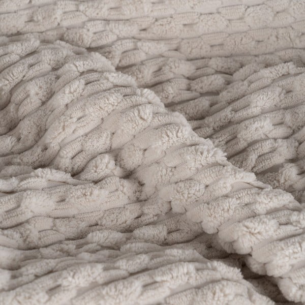 Bež prešito pregrinjalo 180x260 cm – Ixia-image-2