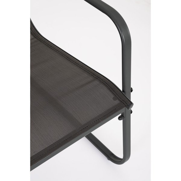 Antracitno siva jeklena vrtna garnitura za 4 osebe Gonzalo – Bizzotto-image-4