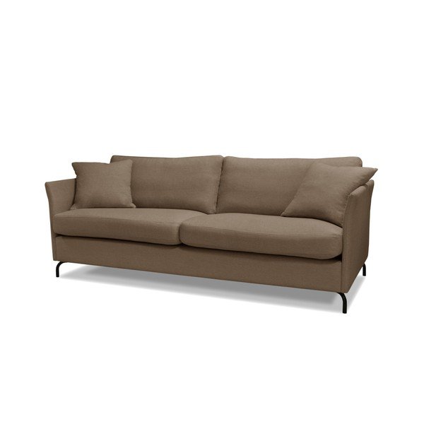 Rjava trisedežna zofa Windsor & Co. Zofe Saturne-image-1