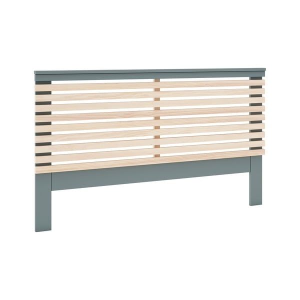 Vzglavje v borovem dekorju v naravni barvi/prašno zeleno 146x100 cm Pisco – Marckeric-image-3