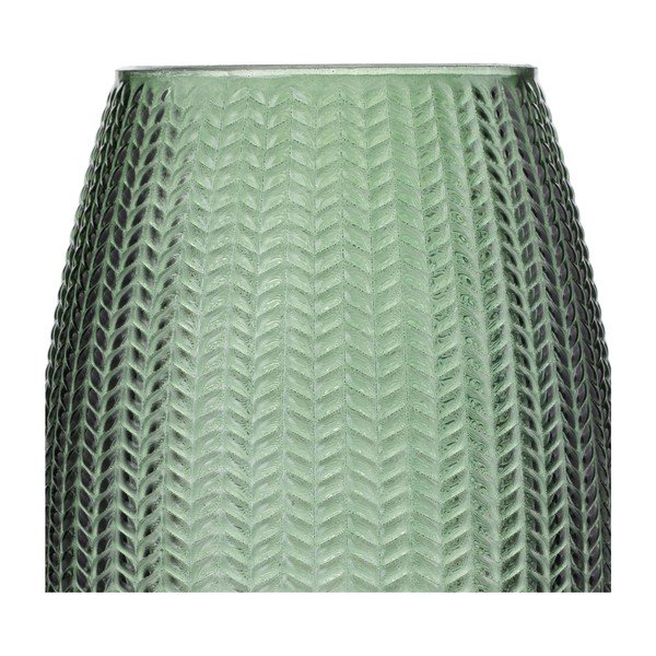 Zelena steklena vaza (višina 24 cm) Sevilla – Restilo-image-2