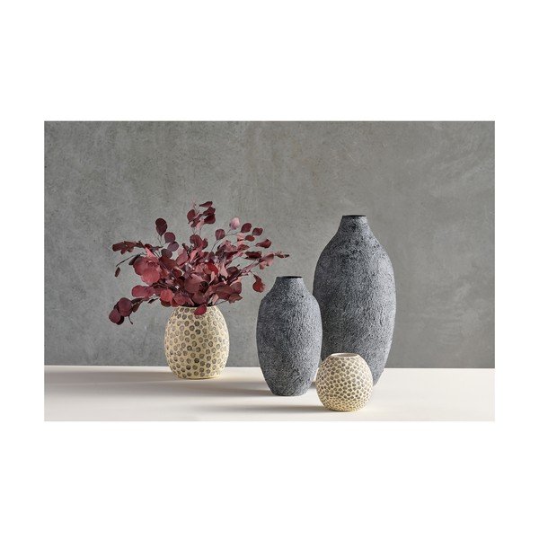 Črna visoka vaza (višina 62,5 cm) Torden – Villa Collection-image-4