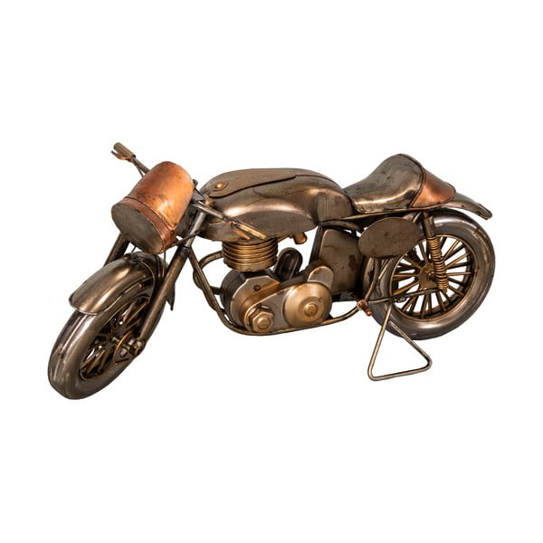 Okras iz železa v obliki motornega kolesa Antic Line Moto, 29 x 11 cm