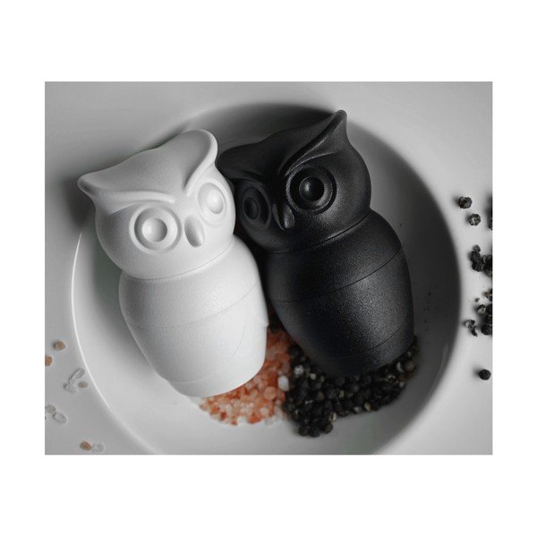 Beli mlinček za sol Qualy&CO Owl-image-4