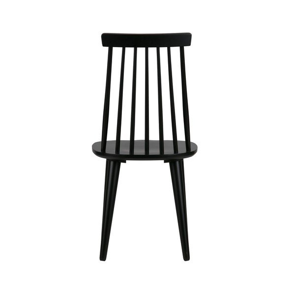 Komplet 2 črnih jedilnih stolov vtwonen Sticks-image-2