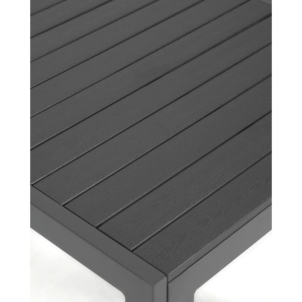 Siva aluminijasta vrtna miza Kave Home Sirley, 70 x 70 cm-image-4