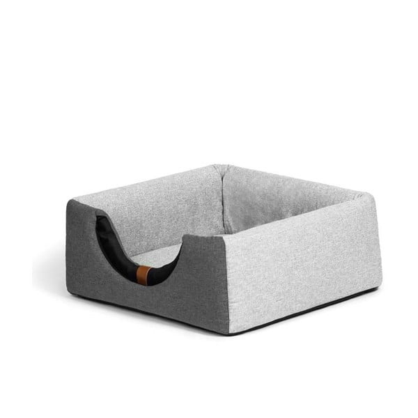 Svetlo siva pasja hiška 43x43 cm Up and Down L - Rexproduct-image-2