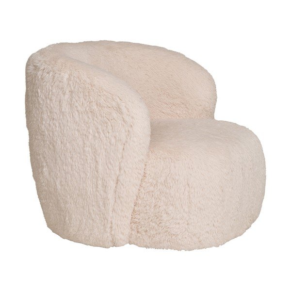 Kremno bel fotelj Setubal – House Nordic-image-2