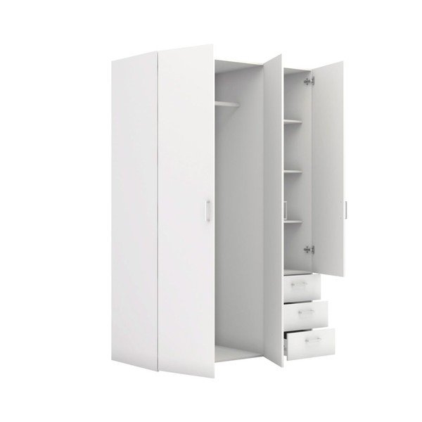 Bela omara s 3 predali Evergreen House Milia-image-3