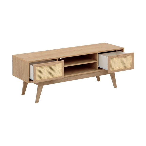 TV omarica v hrastovem dekorju 128x47 cm Bridget – Støraa-image-2