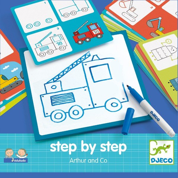 Ustvarjalni set Djeco Step By Step Arthur-image-1
