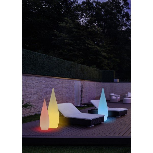 LED sončna zunanja svetilka ø 25 cm Palmas - Reality-image-1