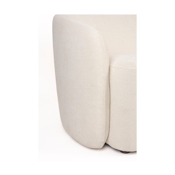 Kremno bela sedežna garnitura 181 cm Len – White Label-image-4