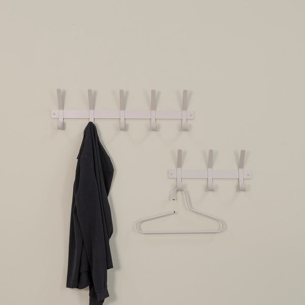 Sivorjav kovinski stenski obešalnik 70 cm Dexter – Spinder Design-image-3
