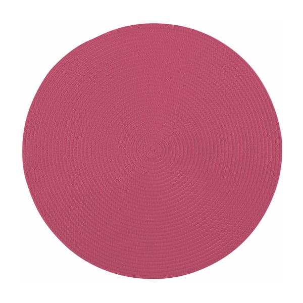 Tiseco Home Studio Okrogel namizni prt, roza, ø 38 cm