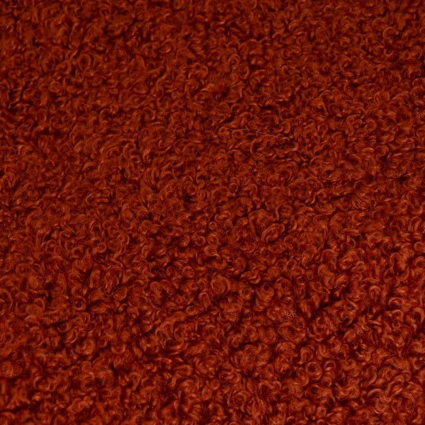 Opečnato oranžna odeja iz sherpa flisa 130x160 cm Sherpa Bouclé – Casa Selección-image-2