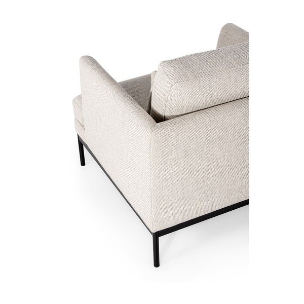 Svetlo bež fotelj Ndesign Pearl-image-4