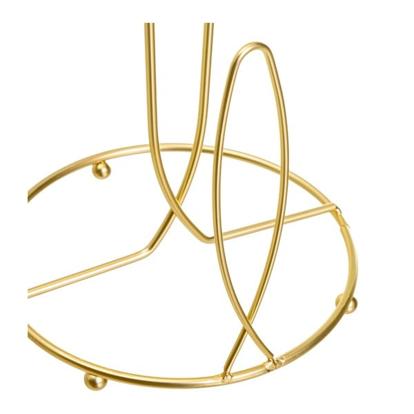 Kovinsko stojalo za papirnate brisače v zlati barvi ø 16 cm – Casa Selección-image-2
