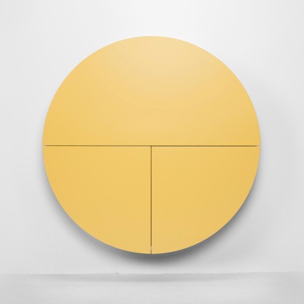 Rumeno-črna večnamenska stenska miza EMKO Pill-image-4