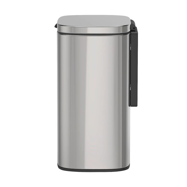 Srebrni koš za odpadke iz nerjavečega jekla Wenko Sare-image-4