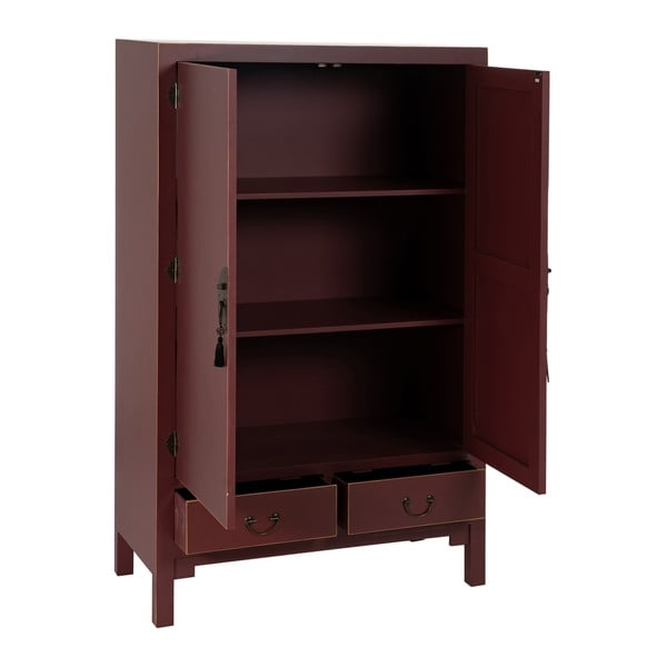 Bordo rdeča garderobna omara 100x160 cm Oriente – Ixia-image-2