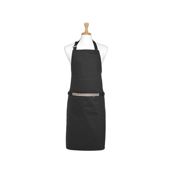Ladelle Professional Series Black Kitchen Apron-image-1