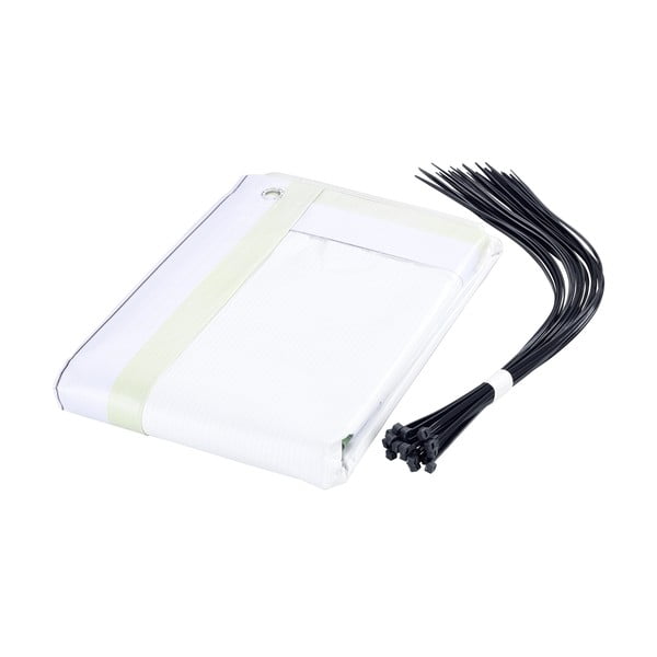 Rumen/zelen plastičen balkonski zastor 500x85 cm Butterfly – Maximex-image-3