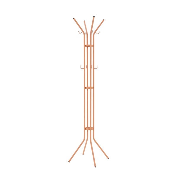 Rožnato-oranžen kovinski obešalnik Jessy – Spinder Design