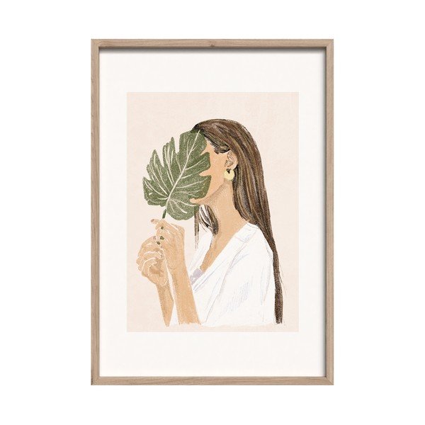 Tiskana slika z okvirjem 50x70 cm Hidden – Styler